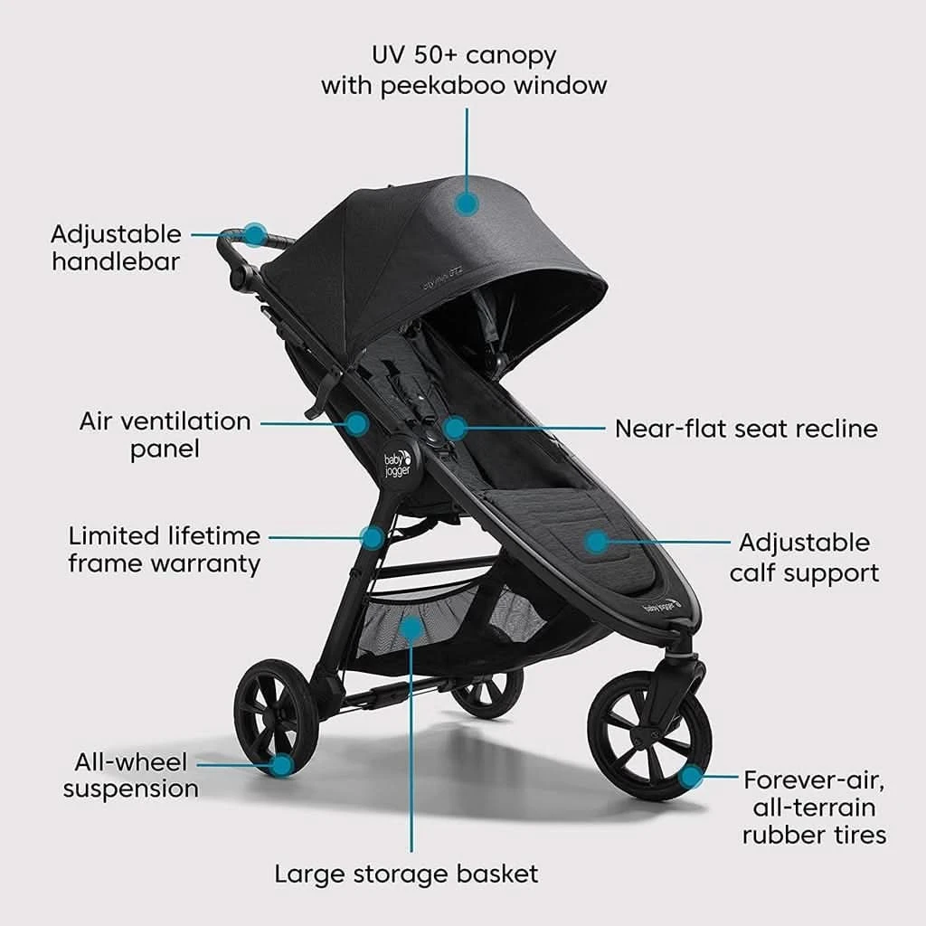 Baby Jogger City Mini GT2 Baby Stroller - Image 3