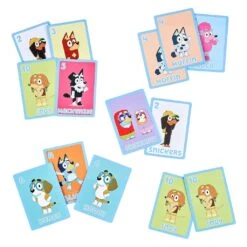 Bluey 5-in-1 Card Game Set -Anbbaby Shop Bluey 5 in 1 Card Game Set Cards 2