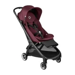 Bugaboo Butterfly Complete Lightweight Stroller -Anbbaby Shop Bugaboo Butterfly Complete Lightweight Stroller Black Dark Cherry 10