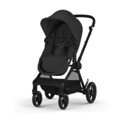 Cybex EOS Stroller 10 Cybex EOS Stroller -Anbbaby Shop Cybex EOS Stroller Black Frame with Moon Black Seat 4