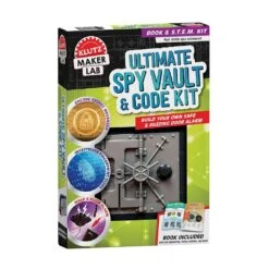 Klutz Maker Lab: Ultimate Spy Vault & Code Kit