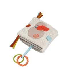 Little Big Friends Soft Activity Book 2 In 1 -Anbbaby Shop Little Big Friends 2 in 1 Soft Activity Book Dino Friends Main