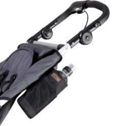Mountain Buggy Fabric Bottle Holder -Anbbaby Shop Mountain Buggy Fabric Bottle Holder Black Lifestyle 1