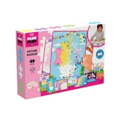 Plus-Plus Big Picture Pastel Color Mix Puzzles, Large