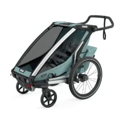 Thule Chariot Cross Double 2-Seat Multisport Trailer & Stroller -Anbbaby Shop Thule Chariot Cross Double 2 Seat Alaska