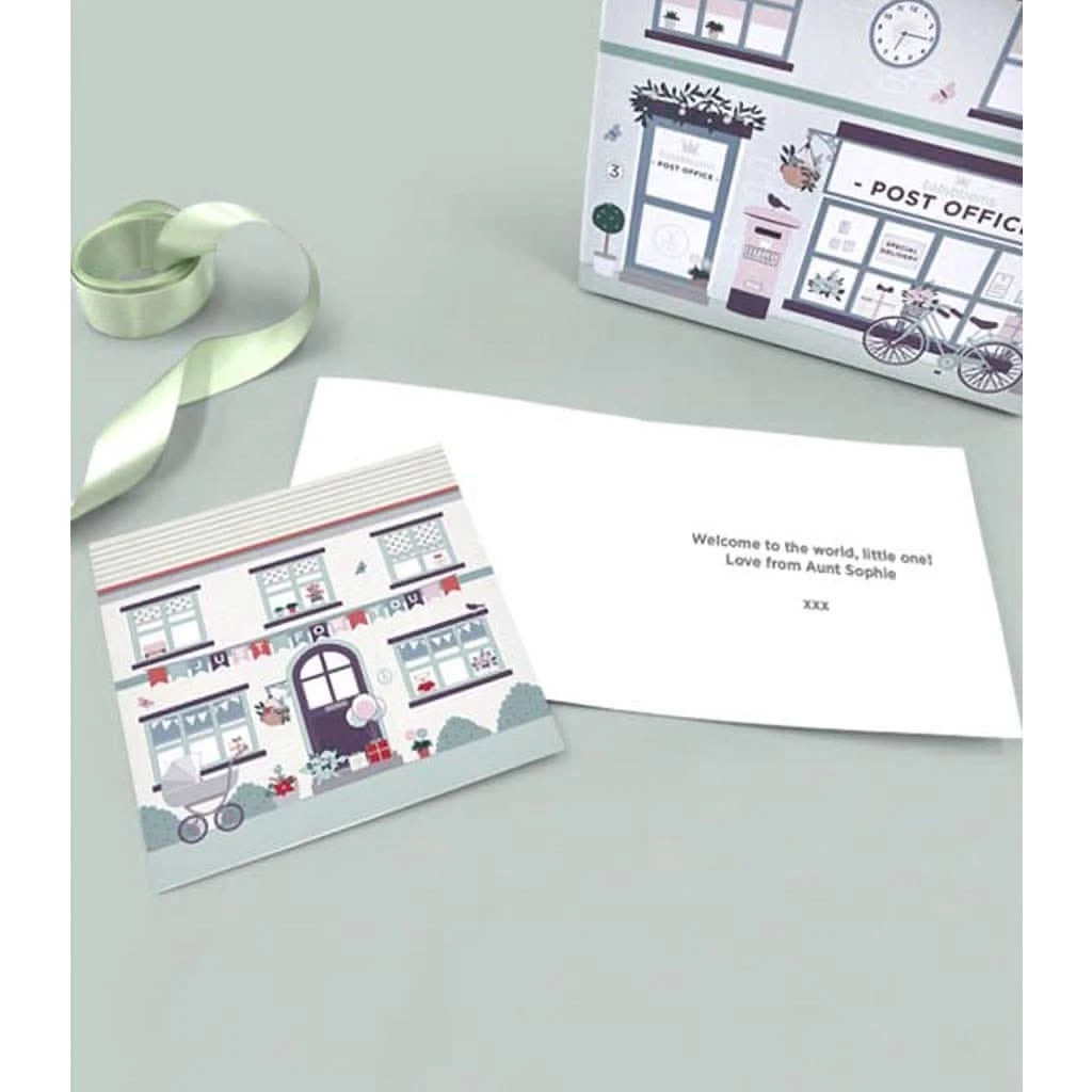 Babyblooms Hand Tied Baby Clothes Bouquet And Personalized Bunny 6 Babyblooms Hand Tied Baby Clothes Bouquet And Personalized Bunny - Image 6