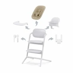 Cybex Lemo 2 High Chair 4-in-1 -Anbbaby Shop cybex lemo 2 high chair 4 in 1cyb521004835anb babyanb baby 579526