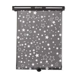 Diono Sun Shade Starry Night Roller Window Shade, Black