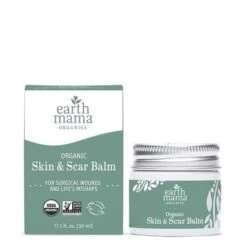 Earth Mama Organics Organic Skin And Scar Balm, 1 Oz.