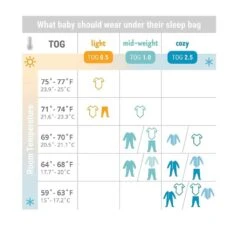 ERGOBABY On The Move Sleep Bag Medium (06-18 Months) TOG 1.0 -Anbbaby Shop ergobaby on the move sleep bag medium 06 18 months tog 10ergslbmdelph1anb babyanb baby 177592