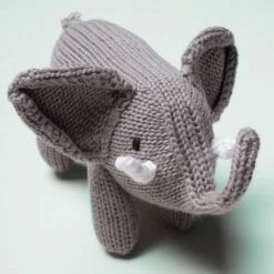 Estella Elephant Baby Rattle Toy