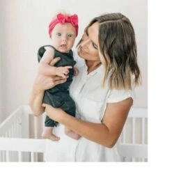 Golden Dot Lane Nylon Bow Headband -Anbbaby Shop golden dot lane nylon bow headbandgdlsnbhblkanb babyanb baby 582571