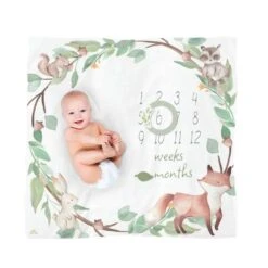 Itzy Ritzy Muslin Milestone Blanket Set -Anbbaby Shop itzy ritzy muslin milestone blanket setirimsb8383anb babyanb baby 962130