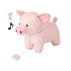 Little Big Friends Leon The Pig Soft Music Box