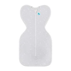 Love To Dream Swaddle UP Lite, Gray Stars, Small