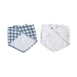 Lulujo Bandana Bibs, 2-Pack -Anbbaby Shop lulujo bandana bibs 2 packlullj947anb babyanb baby 327125