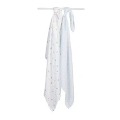 Lulujo Cotton Swaddle -Anbbaby Shop lulujo cotton swaddlelullj166anb babyanb baby 609195
