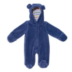 Magnetic Me Winter Sky With Multi-Stripe Lining Minky Magnetic Pram