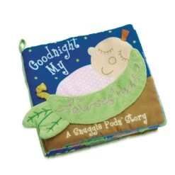 Manhattan Toy Snuggle Pods Goodnight My Sweet Pea Soft Sensory Book