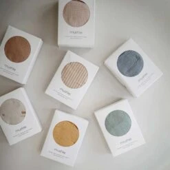 Mushie Extra Soft Muslin Crib Fitted Sheet -Anbbaby Shop mushie extra soft muslin crib fitted sheetmusmcs303anb babyanb baby 400439