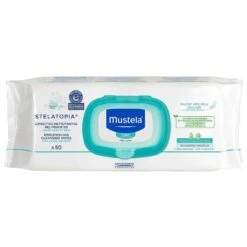 Mustela Stelatopia Cleansing Wipes, 50 Wipes