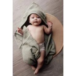 Natruba Muslin Baby Hooded Bath Towel -Anbbaby Shop natruba muslin baby hooded bath towelnattwlmusgnanb babyanb baby 742607