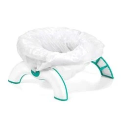 OXO Tot 2-In-1 Go Potty, Teal -Anbbaby Shop oxo tot 2 in 1 go potty tealoxo63116100anb babyanb baby 137767