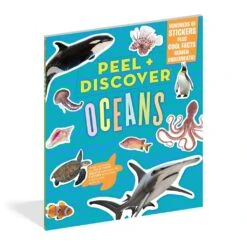 Peel + Discover: Oceans Paperback