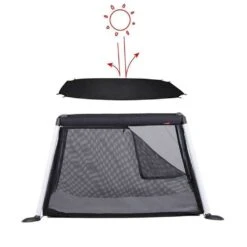 Phil & Teds Traveler Top Sun And Bug Mesh Cover, Black