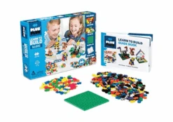 Plus-Plus Learn To Build Basic Color Mix Puzzle Blocks, 400 Piece