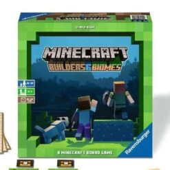 Ravensburger Minecraft: Builders & Biomes Strategy Board Game