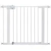 Safety 1st Easy Install Metal Baby Gate With Pressure Mount Fastening , White