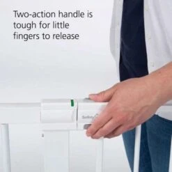 Safety 1st Easy Install Metal Baby Gate With Pressure Mount Fastening , White -Anbbaby Shop safety 1st easy install metal baby gate with pressure mount fastening whites1ga105whoa1 anbanb babyanb baby 641533