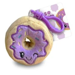 Scentco Oh So Yummy Backpack Buddies Scented Plush Toy Clips - Donut