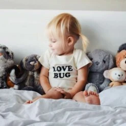 Tenth & Pine Love Bug Organic Cotton Onesie -Anbbaby Shop tenth pine love bug organic cotton onesietpssolvb03anb babyanb baby 241245