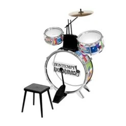 The Original Toy Drum Set With Stool